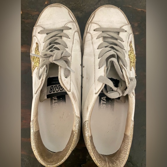 Golden Goose Super Star - gold sequin star size 39 - Picture 8 of 8